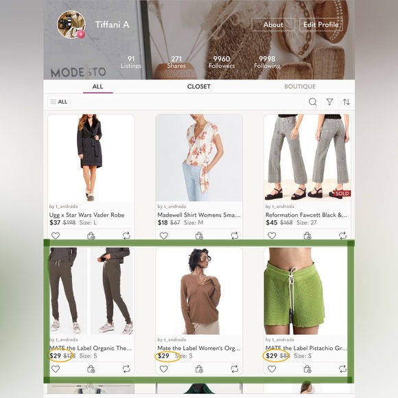 🔥CLEARANCE🔥 Mate the Label Organic Cotton Thermal Henley Top Long Sleeve Camel - Picture 10 of 10